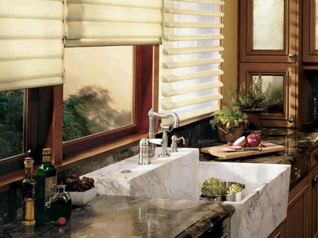 For your kitchen: Pirouette® window shadings